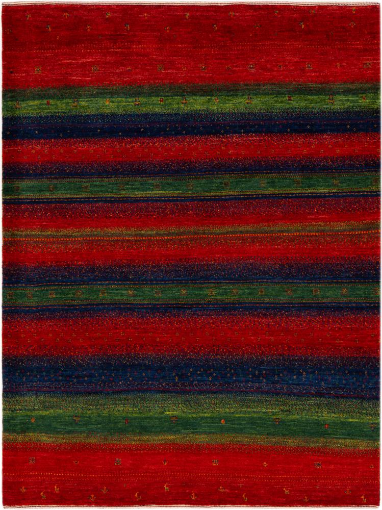 Alfombra persa Persia Gabbeh Loribaft Atash 167x126 167x126, Alfombra persa Anudado a mano