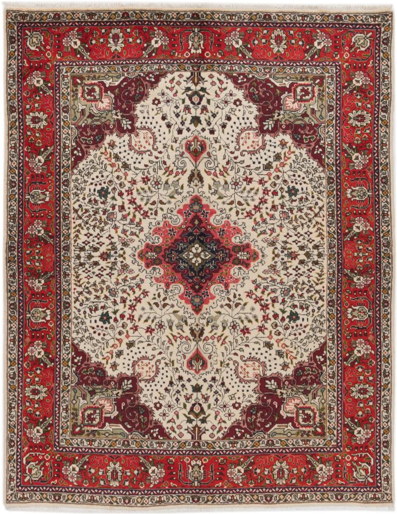 Tapete persa Tabriz 195x150 195x150, Tapete persa Atado à mão