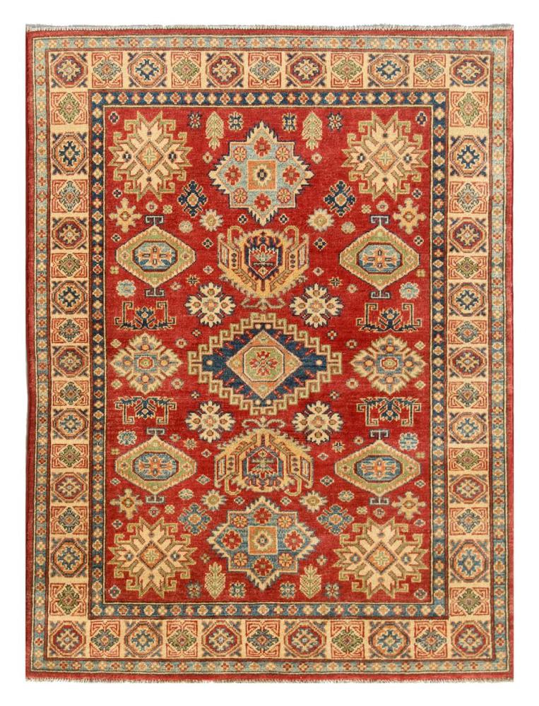 Afghan rug Kazak Ghazni 176x123 176x123, Persian Rug Knotted by hand