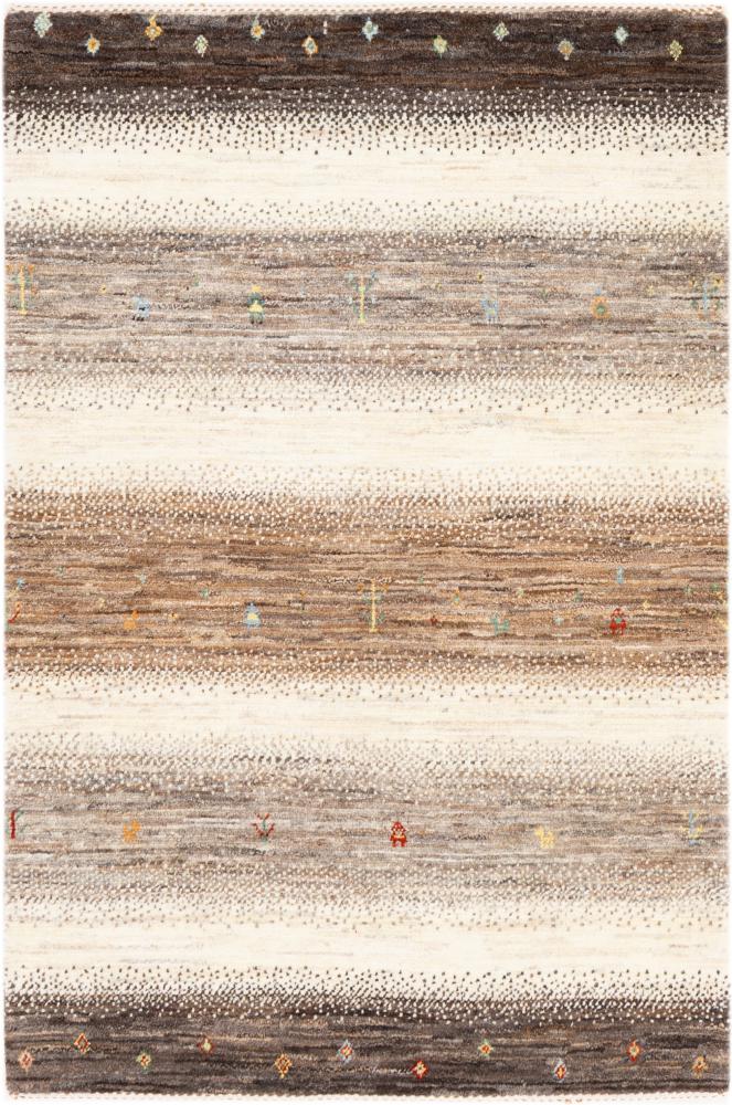 Persian rug Persian Gabbeh Loribaft Natura 126x82 126x82, Persian rug Hand-knotted