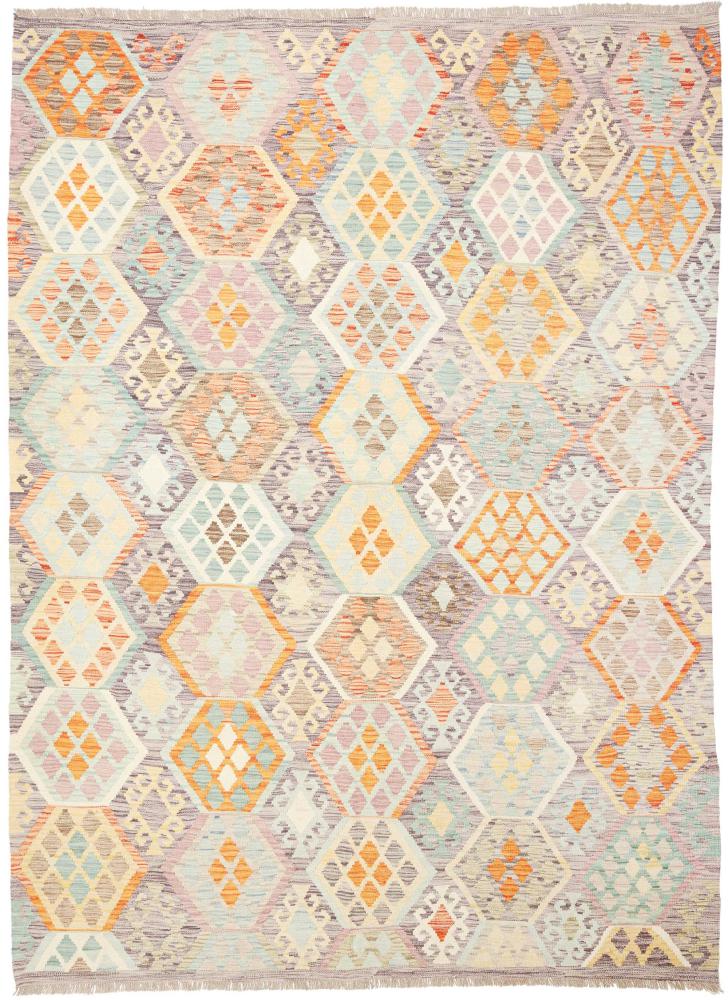 Afghanischer Teppich Kelim  Afghan 296x216 296x216, Perserteppich Handgewebt