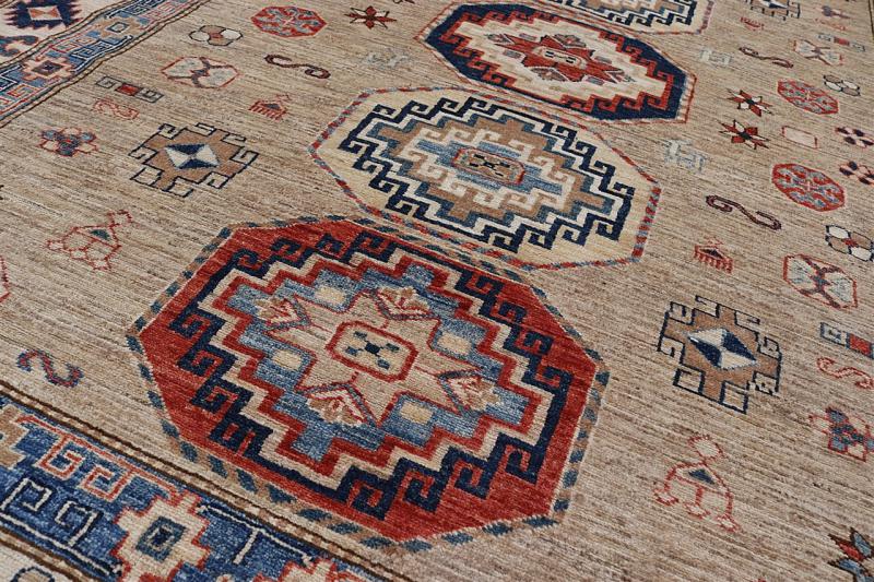 Pakisztáni szőnyeg Kazak Ghazni 229x166 229x166, Perzsa szőnyeg Kézzel csomózott