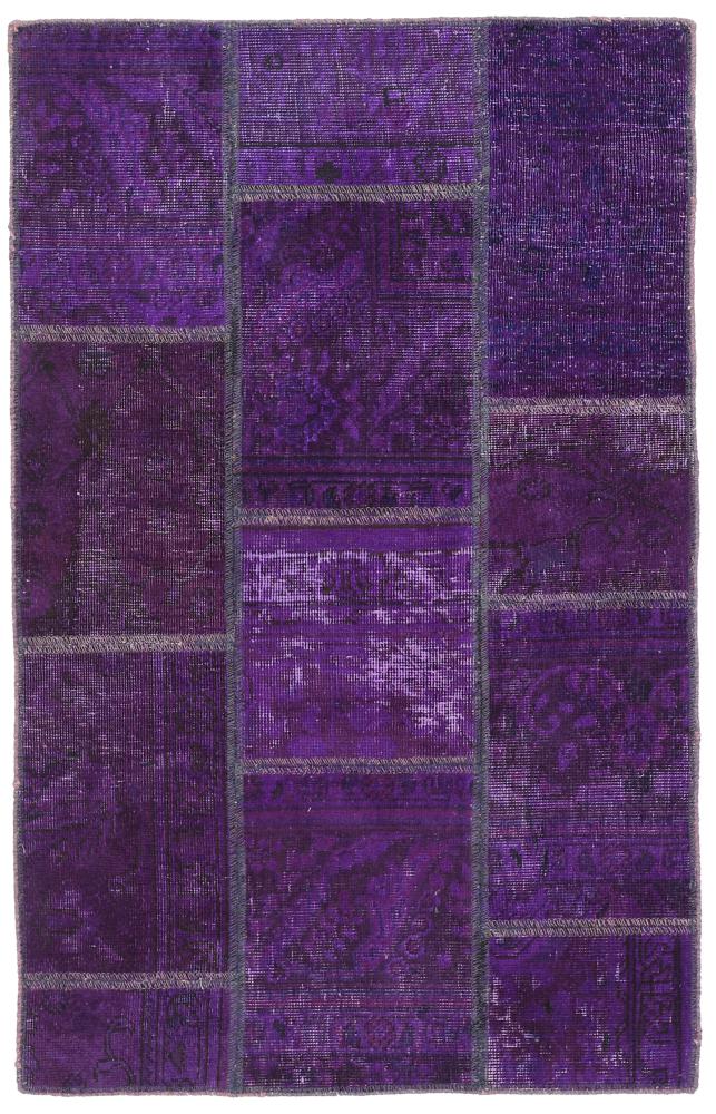  ペルシャ絨毯 パッチワーク 130x82 130x82,  ペルシャ絨毯 手織り