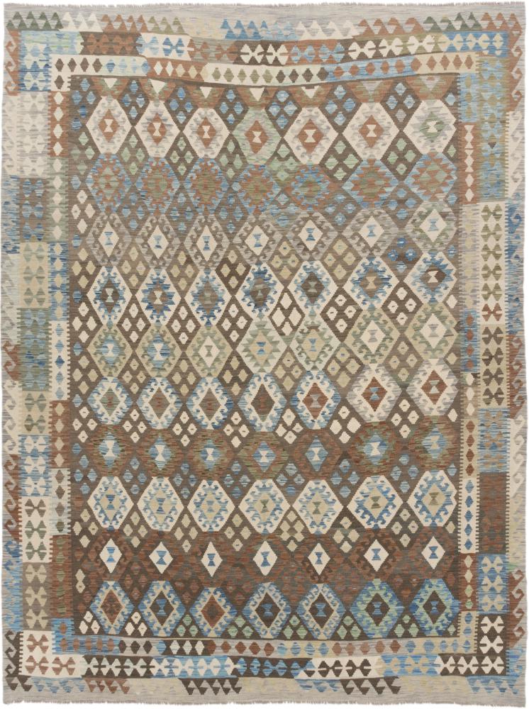 Tapete afegão Kilim Afegão 392x296 392x296, Tapete persa Tecido à mão