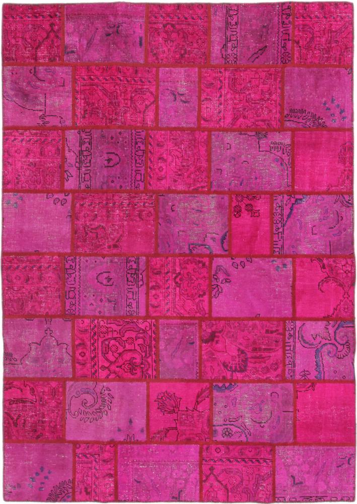 Tapete persa Patchwork 241x171 241x171, Tapete persa Atado à mão