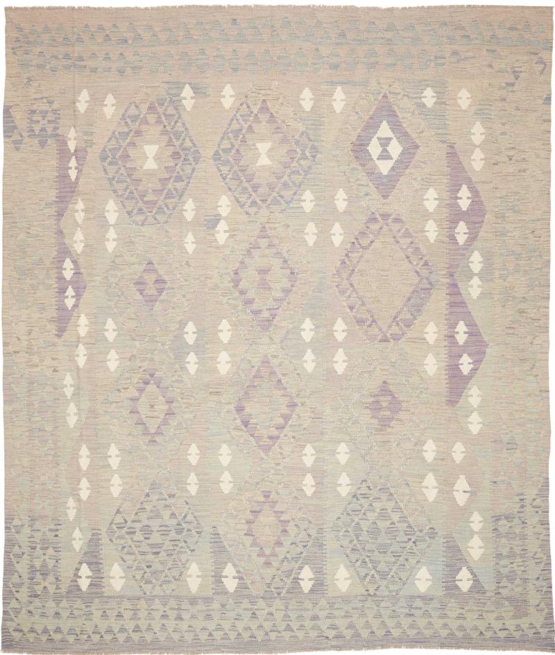 Afghansk tæppe Kelim Afghan 289x243 289x243, Persisk tæppe Håndvævet