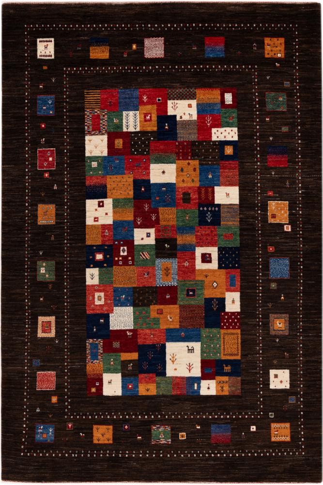 Tappeto persiano Persia Gabbeh Loribaft Nowbaft 271x179 271x179, Tappeto persiano Annodato a mano