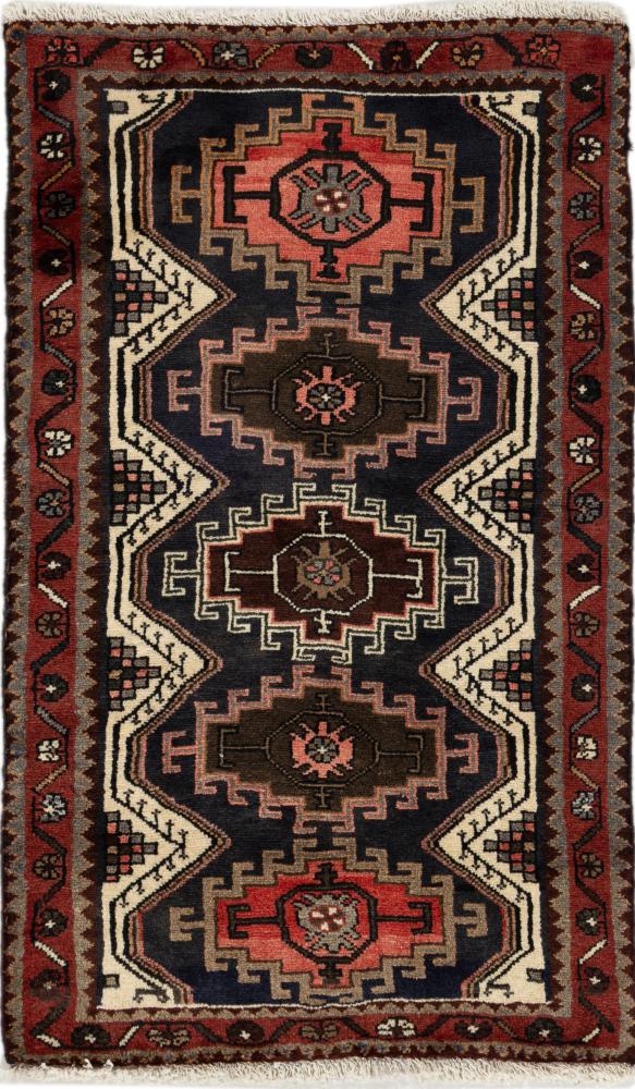 Persisk teppe Khamseh 126x71 126x71, Persisk teppe Knyttet for hånd