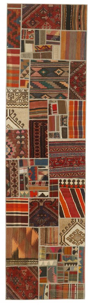 Tapete persa Kilim Patchwork 300x79 300x79, Tapete persa Tecido à mão