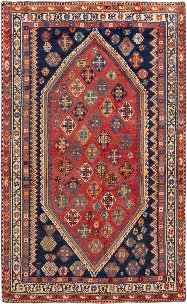 Perserteppich Ghashghai 240x145 240x145, Perserteppich Handgeknüpft