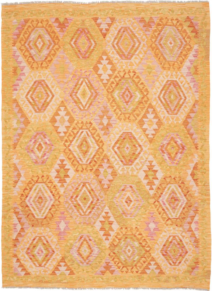 Afghan rug Kilim Afghan 237x173 237x173, Persian Rug Woven by hand