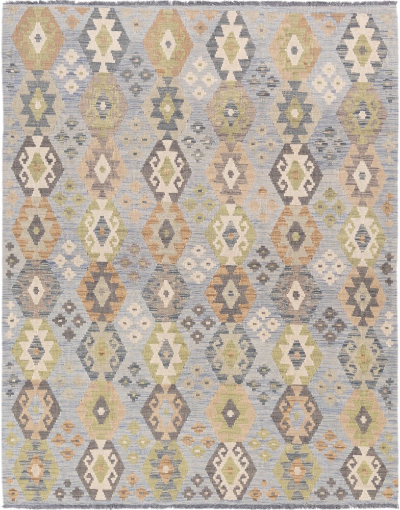 Tapete afegão Kilim Afegão 205x164 205x164, Tapete persa Tecido à mão