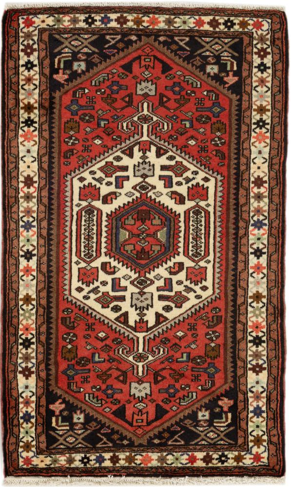 Alfombra persa Khamseh 125x71 125x71, Alfombra persa Anudado a mano