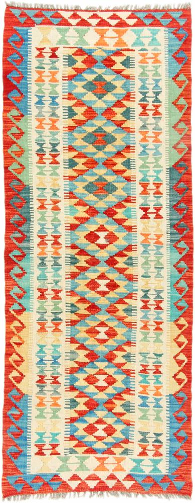 Tapete afegão Kilim Afegão 192x74 192x74, Tapete persa Tecido à mão