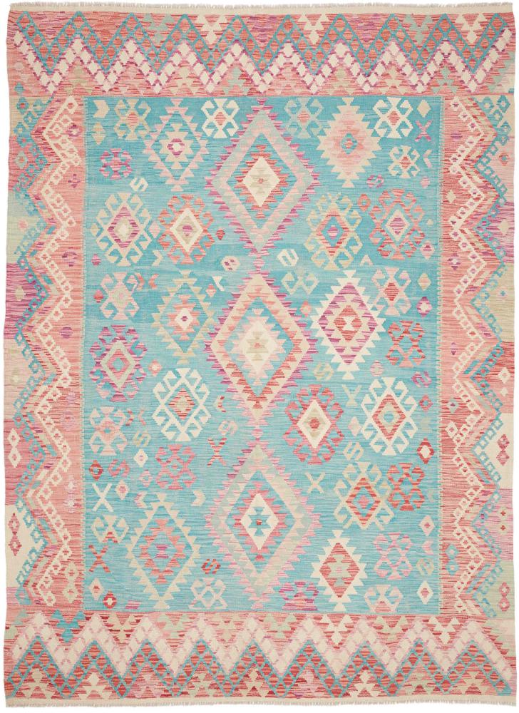Afghanischer Teppich Kelim Afghan 293x209 293x209, Perserteppich Handgewebt