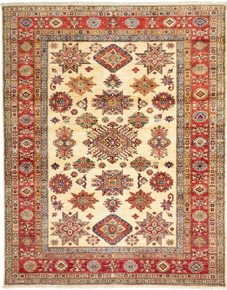 Tapete paquistanês Kazak 196x152 196x152, Tapete persa Atado à mão