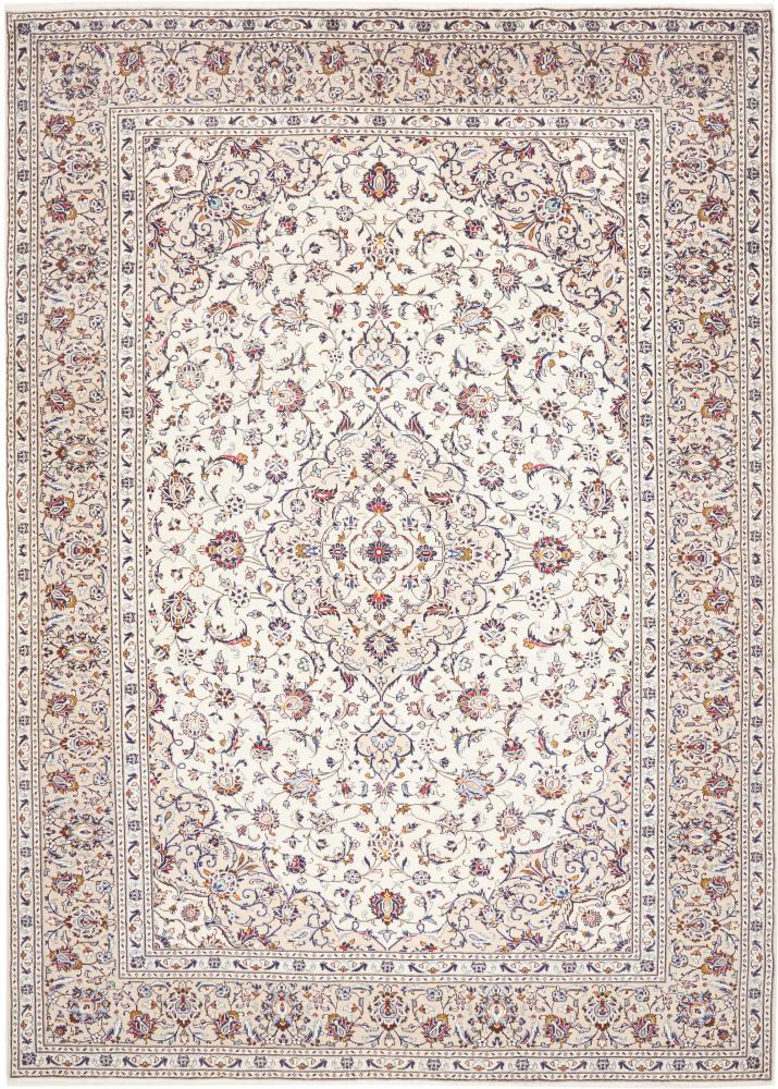 Persisk tæppe Keshan 358x251 358x251, Persisk tæppe Knyttet i hånden