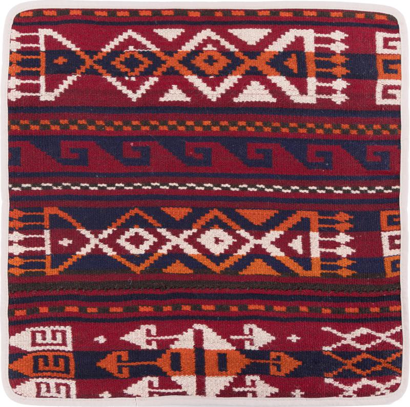 Tappeto Afgano Kilim Afghan Copricuscino 50x50 50x50, Tappeto persiano Annodato a mano