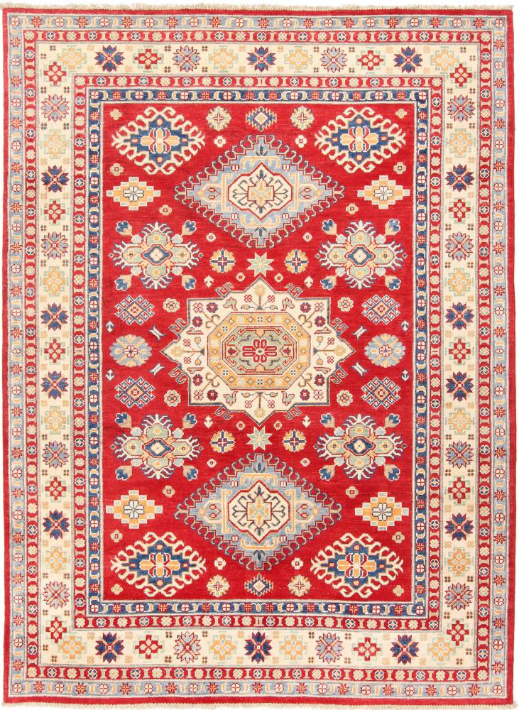 Afghan rug Kazak 239x176 239x176, Persian Rug Knotted by hand