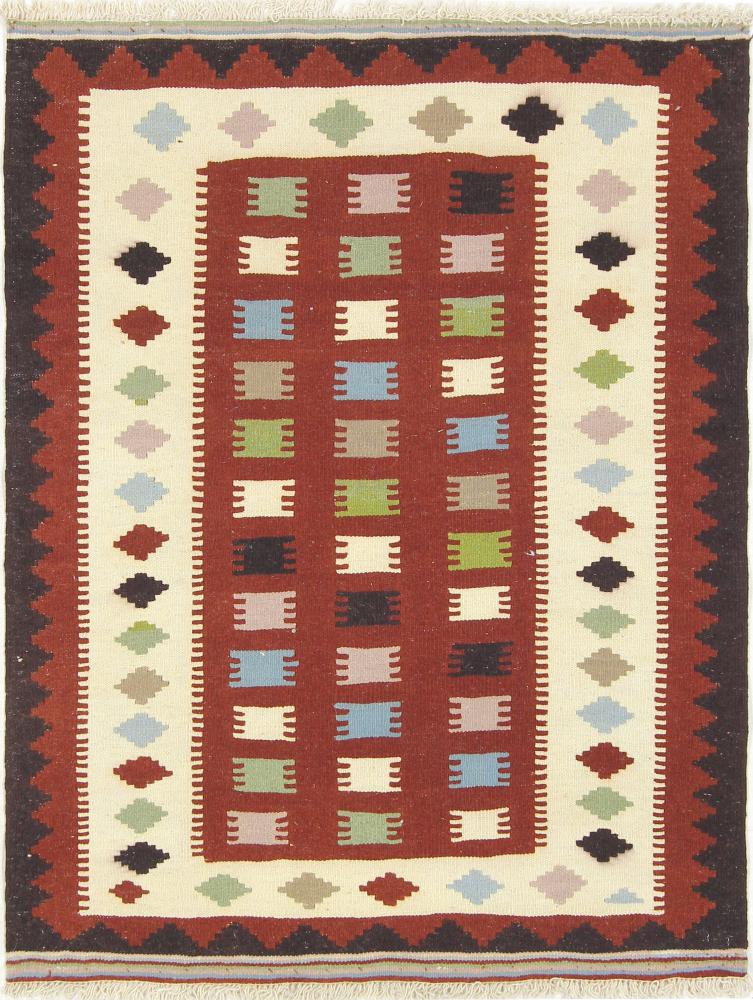 Perzsa szőnyeg Kilim Fars 4'6"x3'5" 4'6"x3'5", Perzsa szőnyeg szőttesek