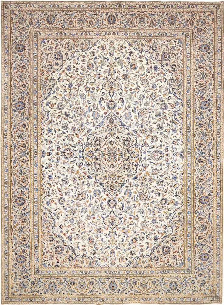 Tapis persan Kashan 403x305 403x305, Tapis persan Noué à la main