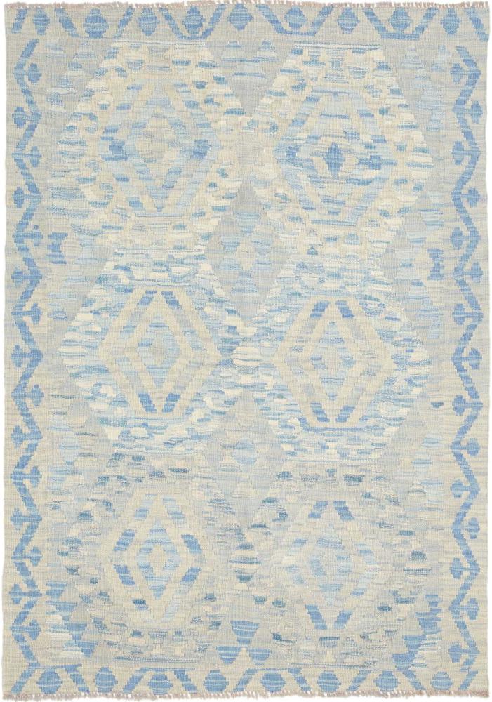 Alfombra afgana Kilim Afghan 147x105 147x105, Alfombra persa Tejido a mano
