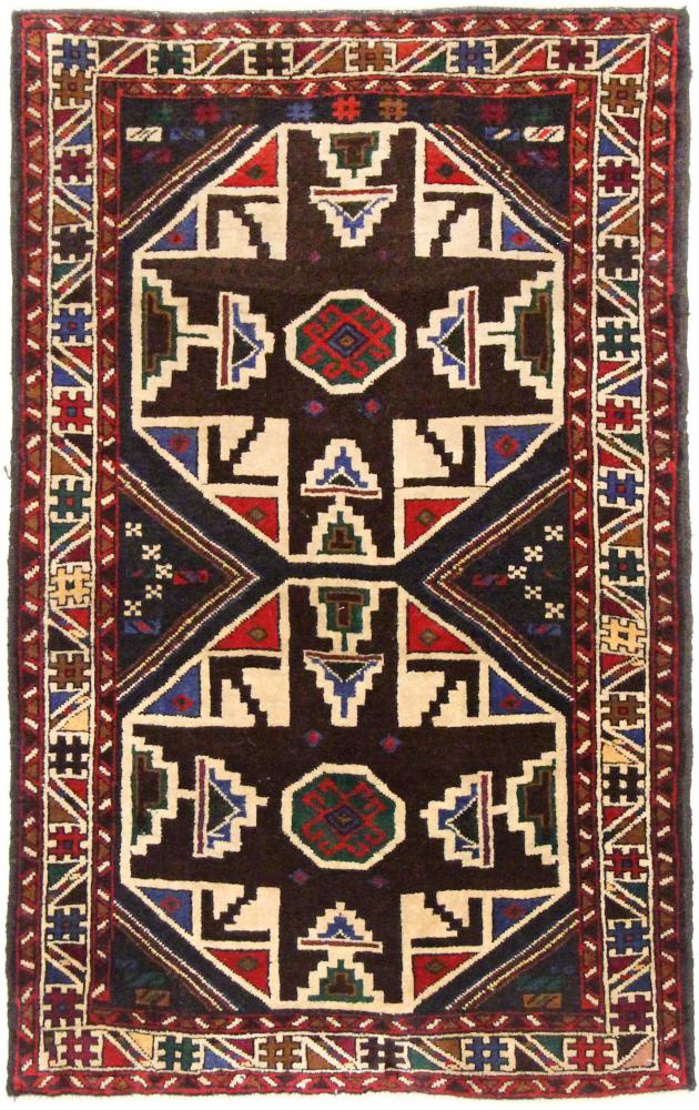 Tapete afegão Balúchi 124x79 124x79, Tapete persa Atado à mão