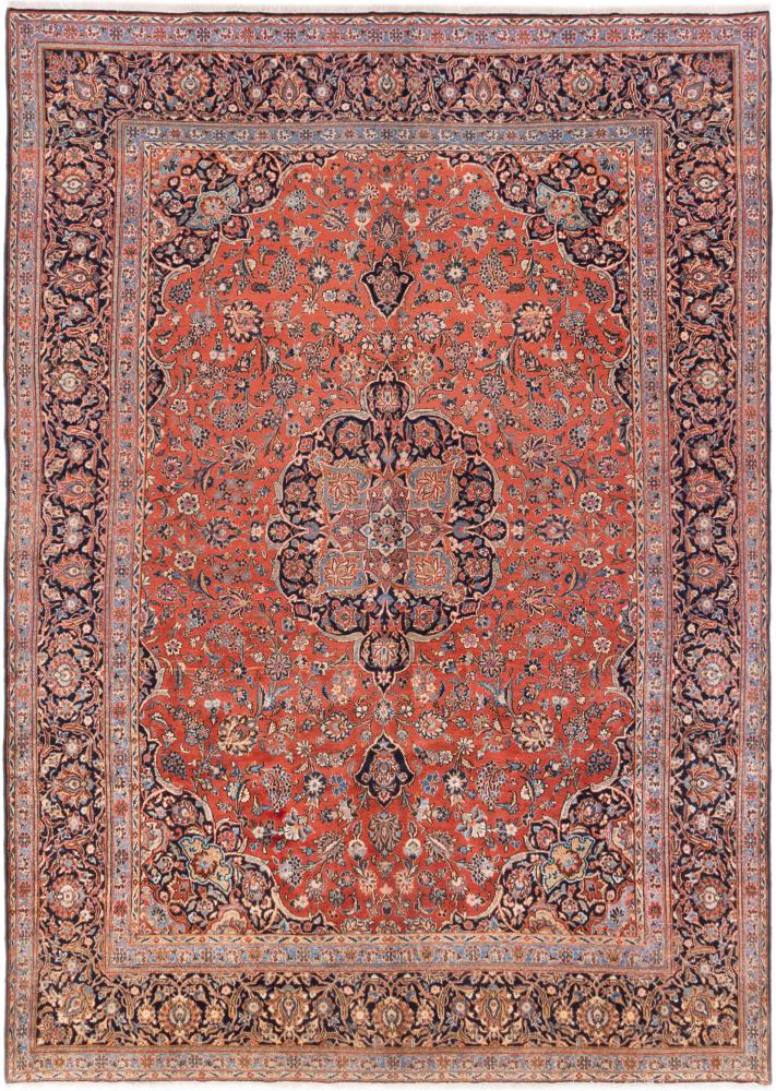 Covor persan Kashan Vechi 412x302 412x302, Covor persan Înnodat manual