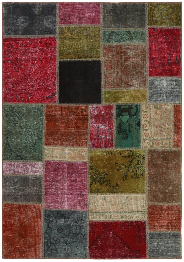 Perzsa szőnyeg Patchwork 200x141 200x141, Perzsa szőnyeg Kézzel csomózva