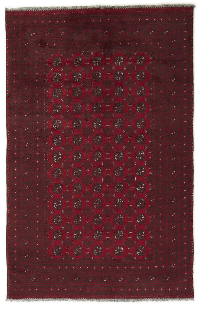 Afghansk teppe Afghan Akhche 239x155 239x155, Persisk teppe Knyttet for hånd