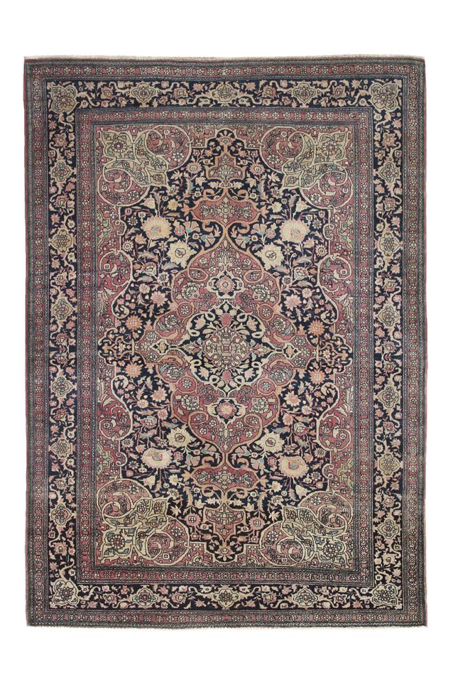 Persian Rug Farahan Antique 206x146 206x146, Persian Rug Knotted by hand