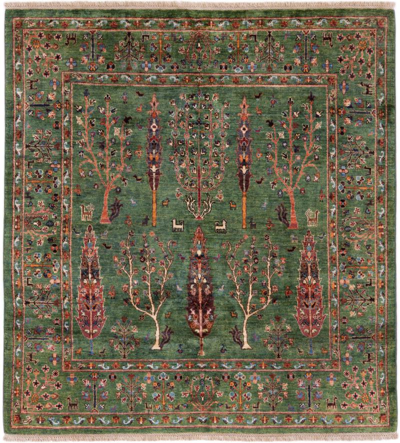 Alfombra pakistaní Ziegler Farahan 155x145 155x145, Alfombra persa Hecho a mano
