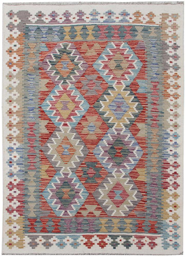 Tapete afegão Kilim Afegão 176x125 176x125, Tapete persa Tecido à mão