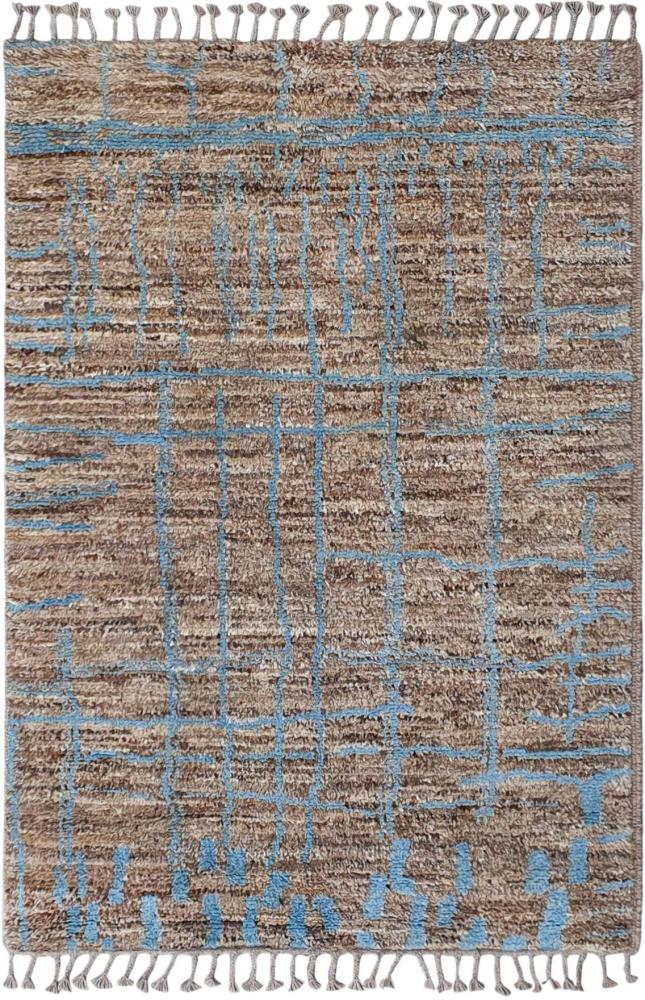 Pakistani rug Berber Maroccan 189x129 189x129, Persian Rug Knotted by hand