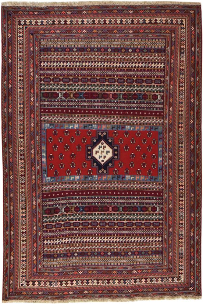 Perzisch tapijt Kilim Fars Sirdjan 288x199 288x199, Perzisch tapijt Handgeweven