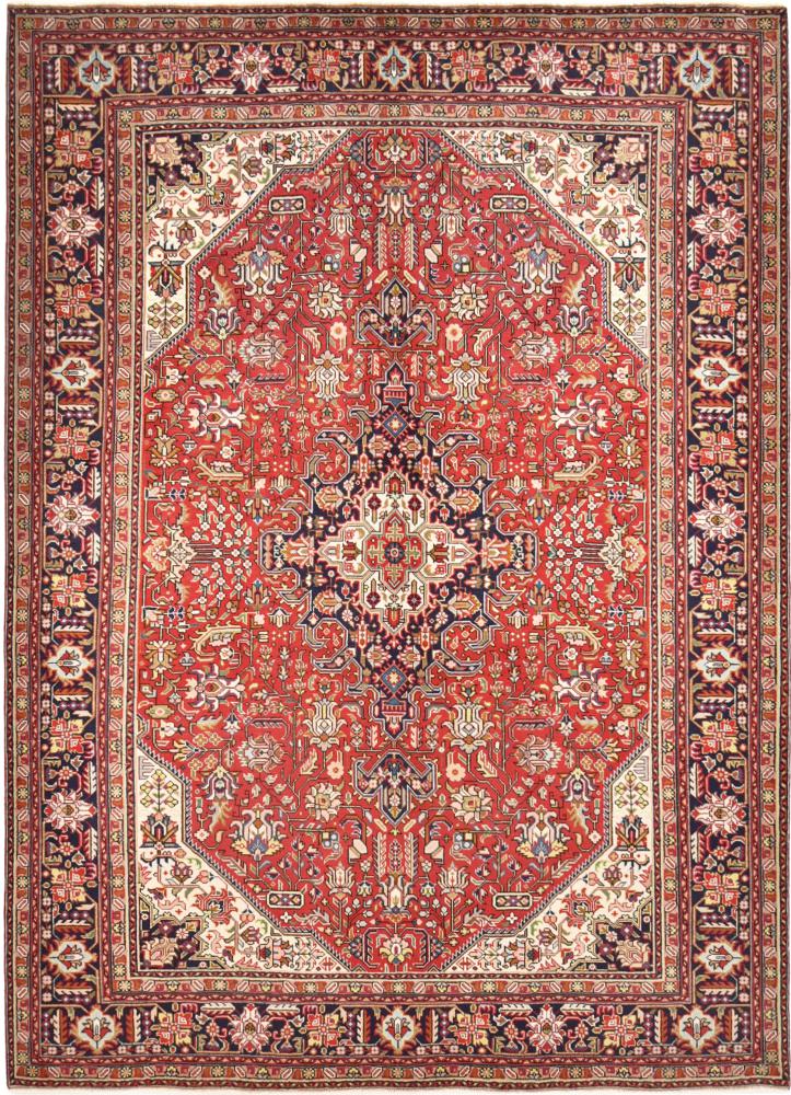 Tapete persa Tabriz 339x244 339x244, Tapete persa Atado à mão