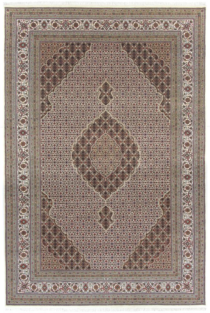 Tapete indiano Tabriz Mahi 301x203 301x203, Tapete persa Atado à mão