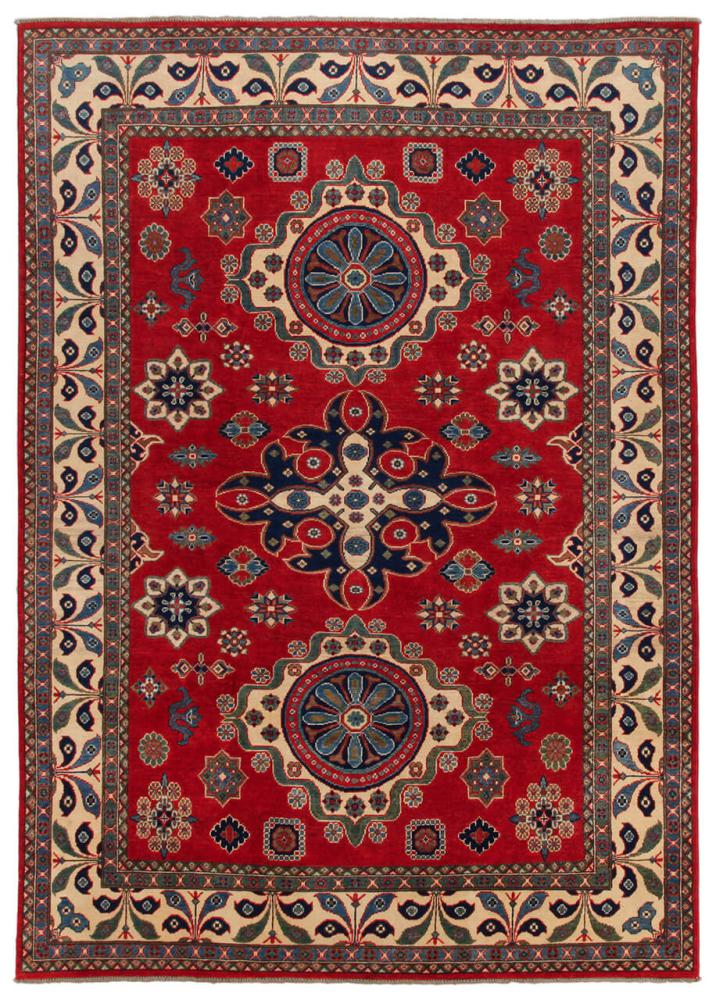 Pakistani rug Kazak Ghazni 291x205 291x205, Persian Rug Knotted by hand