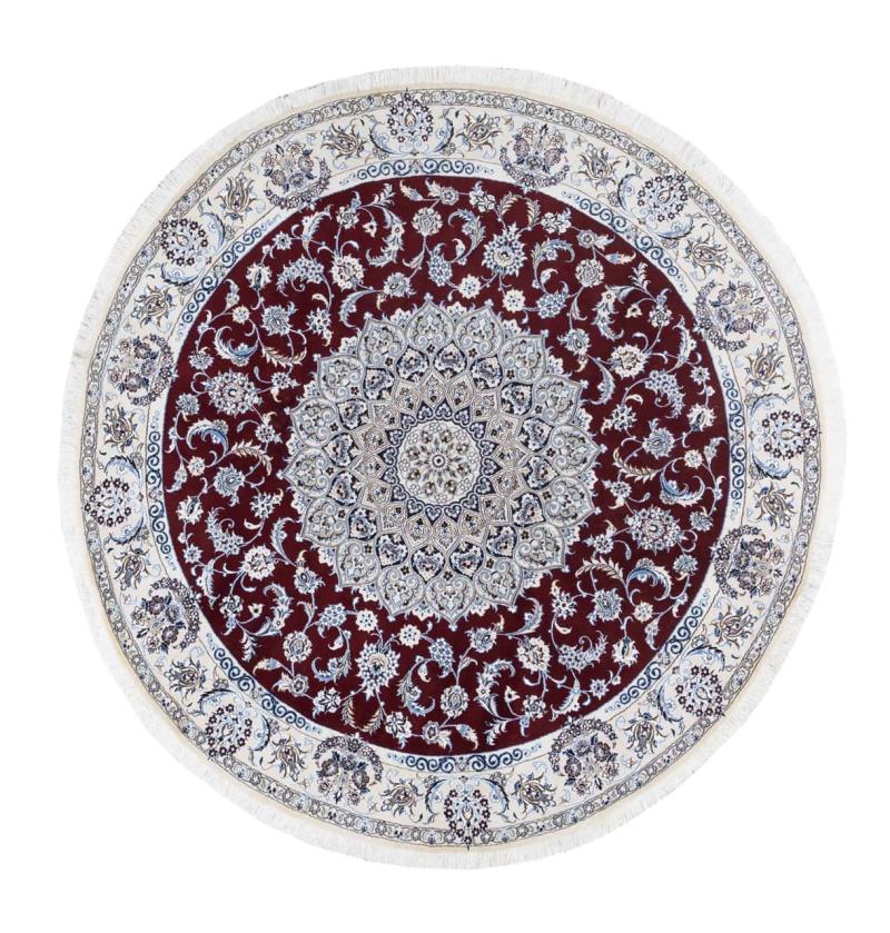 Persian rug Nain 9La 201x201 201x201, Persian rug Hand-knotted