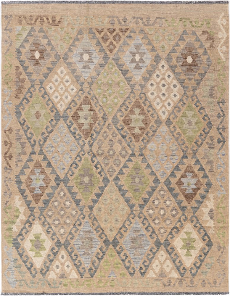 Tapete afegão Kilim Afegão 194x154 194x154, Tapete persa Tecido à mão