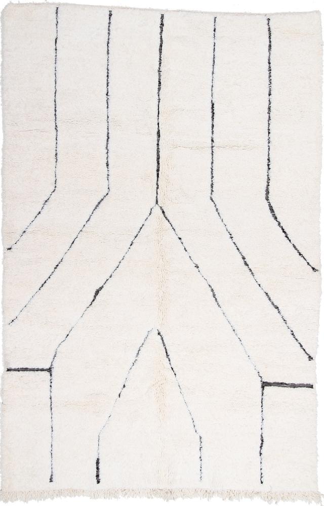 Marokkanischer Teppich Berber Maroccan Beni Ourain 10'7"x6'11" 10'7"x6'11", Perserteppich Handgeknüpft