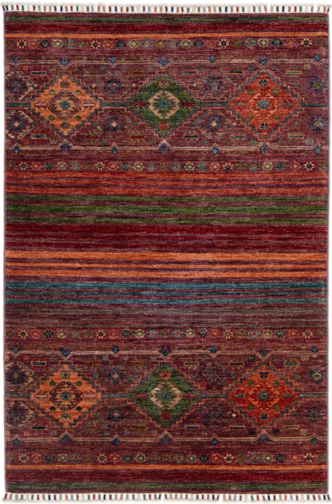 Pakistani rug Arijana Shaal 5'1"x3'4" 5'1"x3'4", Persian rug Hand-knotted