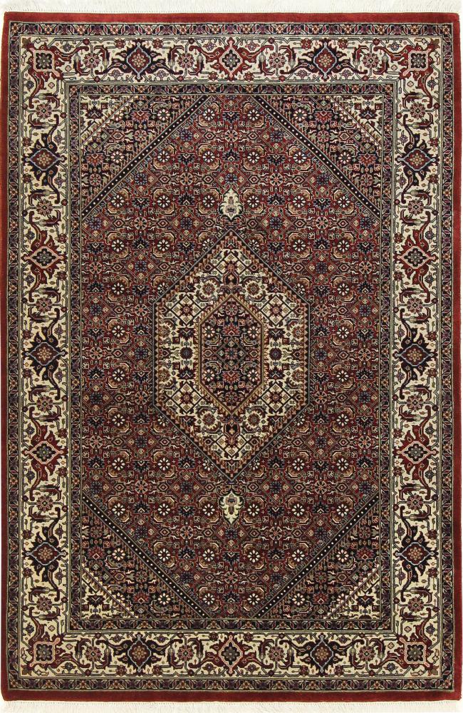 Indo rug Indo Bidjar Super 6'2"x4'2" 6'2"x4'2", Persian Rug Knotted by hand
