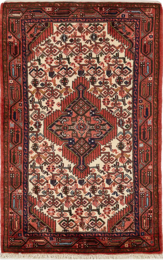 Persisk teppe Hamadan Zageh 127x79 127x79, Persisk teppe Knyttet for hånd