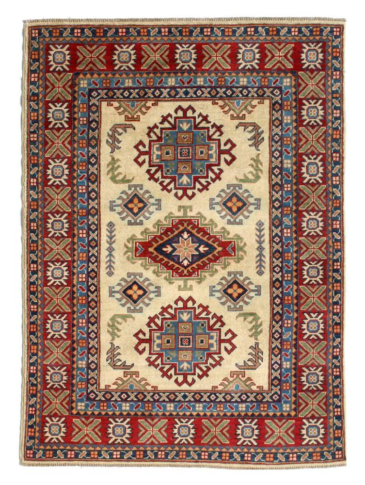 Αφγανικό χαλί Kazak Ghazni 179x121 179x121, Περσικό χαλί Οι κόμποι έγιναν με το χέρι