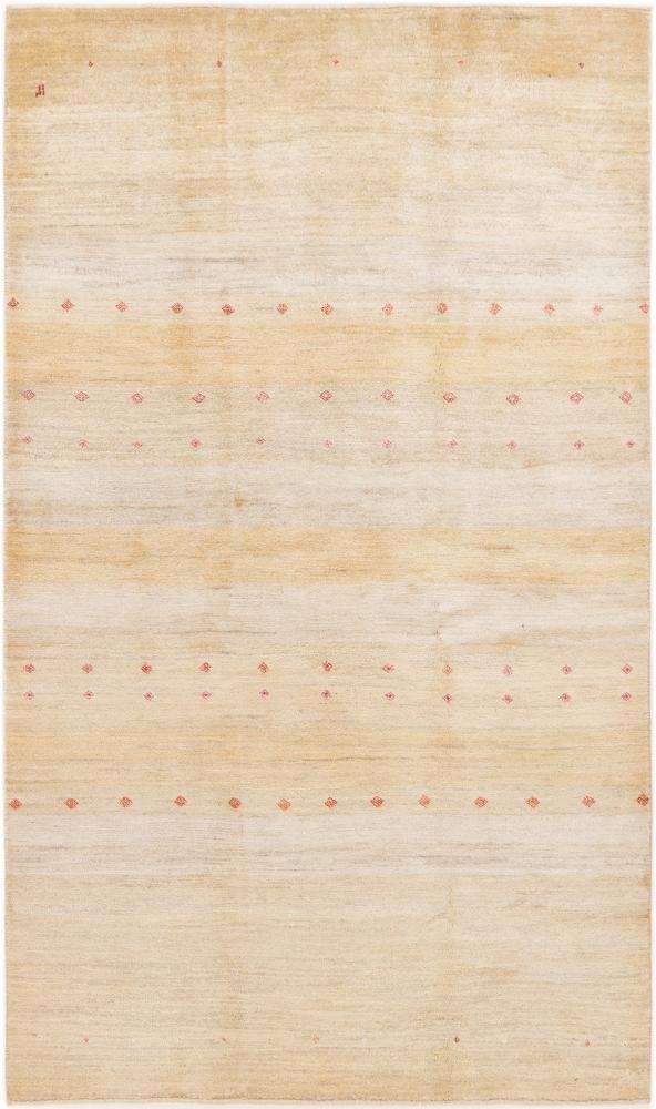 Persian Rug Persian Gabbeh Loribaft Z 6'8"x4'0" 6'8"x4'0", Persian Rug Knotted by hand