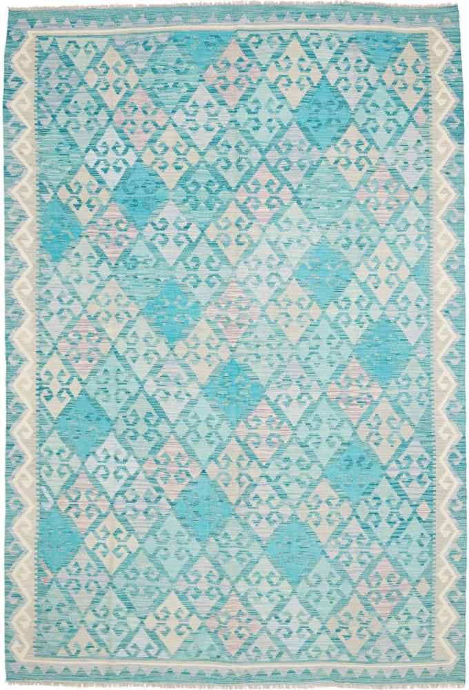 Afghanischer Teppich Kelim Afghan 305x205 305x205, Perserteppich Handgewebt
