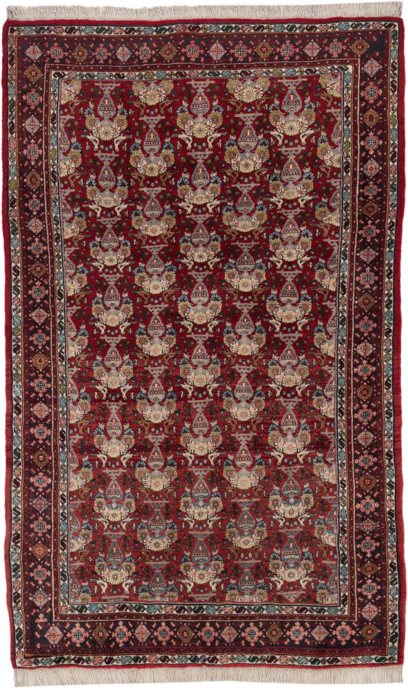 Persian Rug Bidjar Old 6'8"x4'1" 6'8"x4'1", Persian Rug Knotted by hand