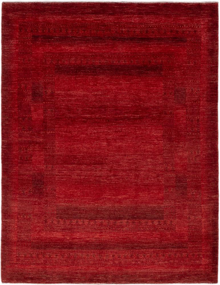 Persian Rug Persian Gabbeh Loribaft Atash 198x153 198x153, Persian Rug Knotted by hand