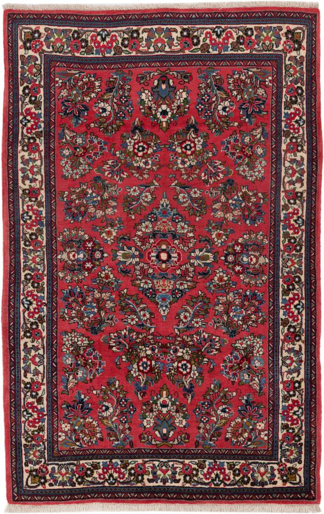 Tapis persan Sarough 206x130 206x130, Tapis persan Noué à la main